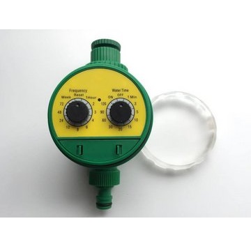 自動澆水定時器/撥鐘圓盤式示意圖
