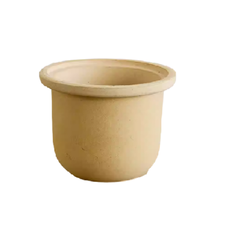 BCC-197 紳士帽-白陶示意圖