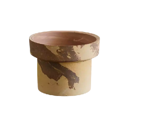 BCC-205 甜筒盆-牛奶咖啡示意圖