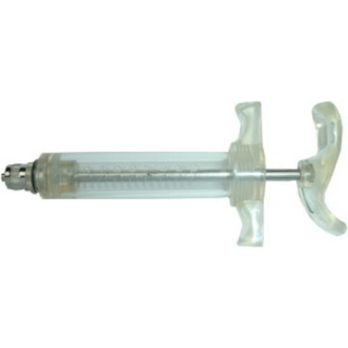 塑鋼不調注射筒10cc Europlex Syringe Lure-Lock 10cc示意圖