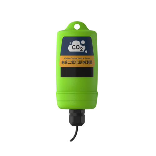 無線二氧化碳(CO2)感測器示意圖