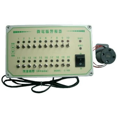 不斷電警報系統(C-100) - Alarm System with 20 Connect point示意圖