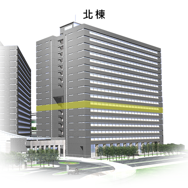 新莊聯合大樓北棟8F示意圖