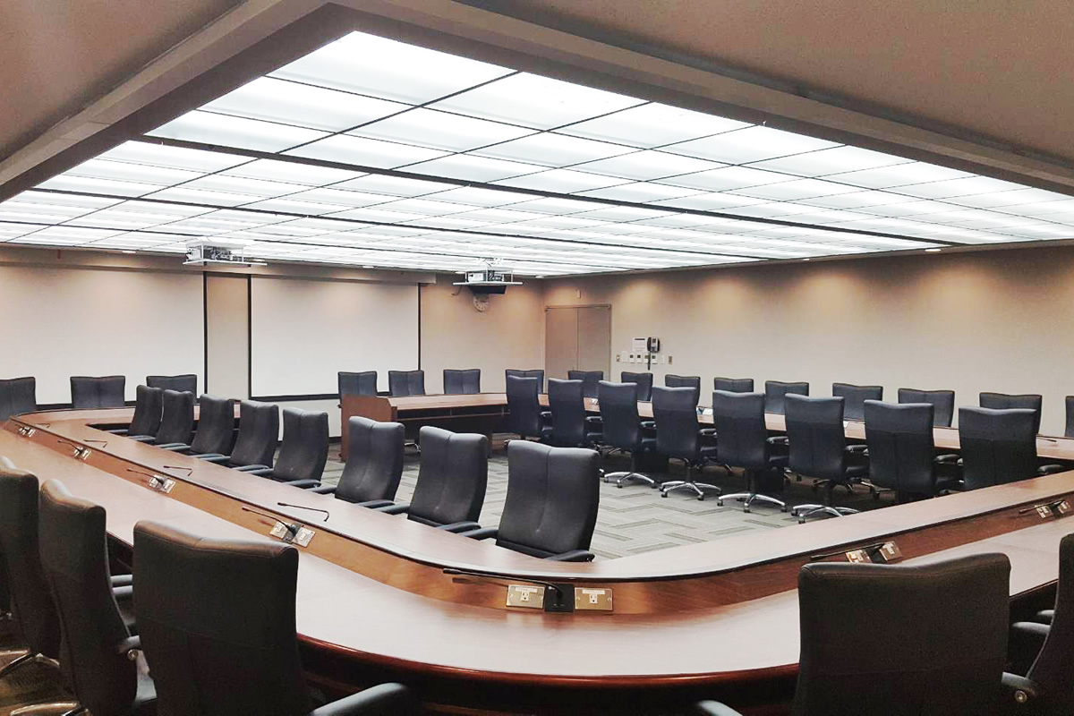 北棟1014會議室左斜視圖