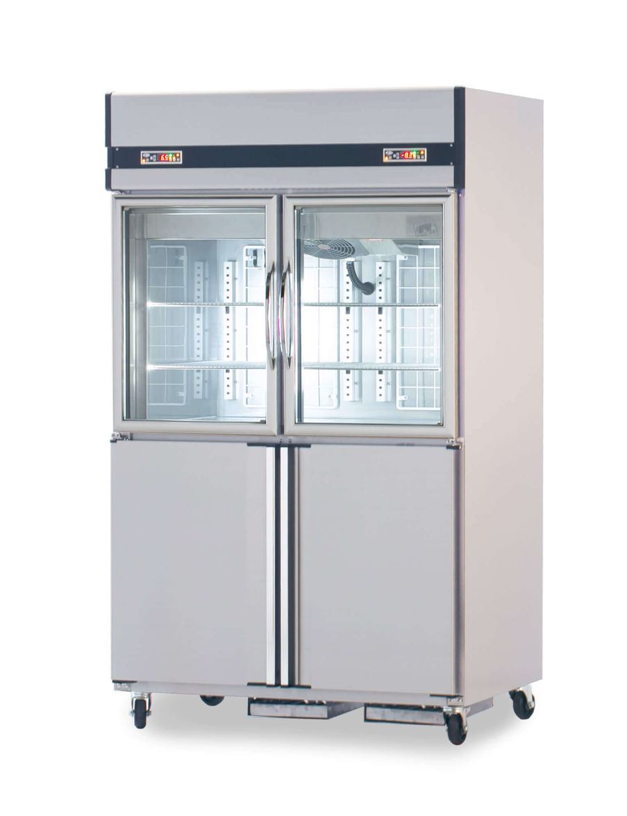 Upright Refrigerated Refrigerator with glass door-2