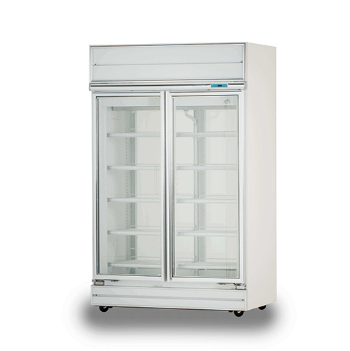 Display Glass Refrigerator - Two Side Open Door