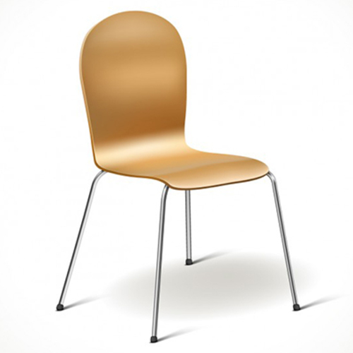 時尚金屬椅示意圖