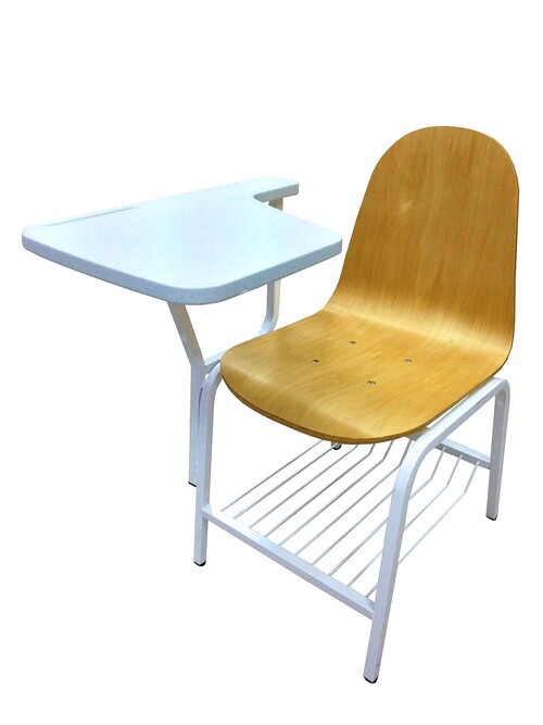 10-20 曲木美語椅/大學椅示意圖