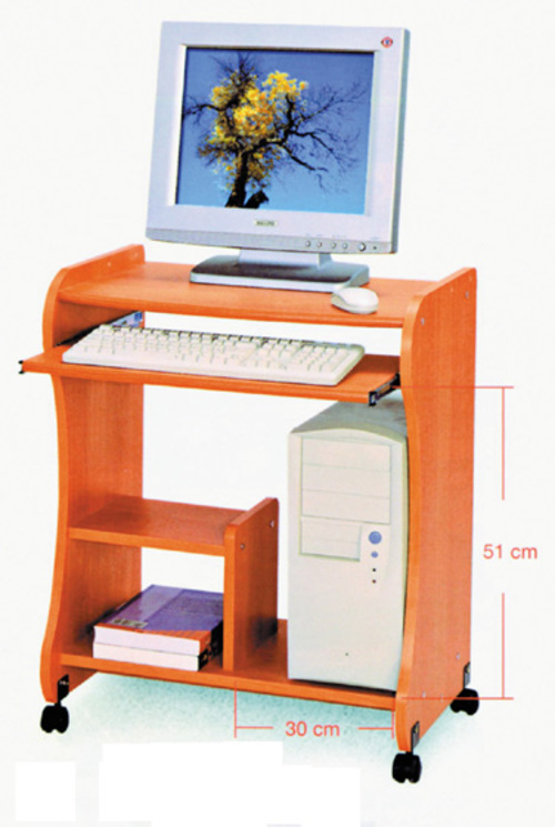 13-05 電腦桌示意圖