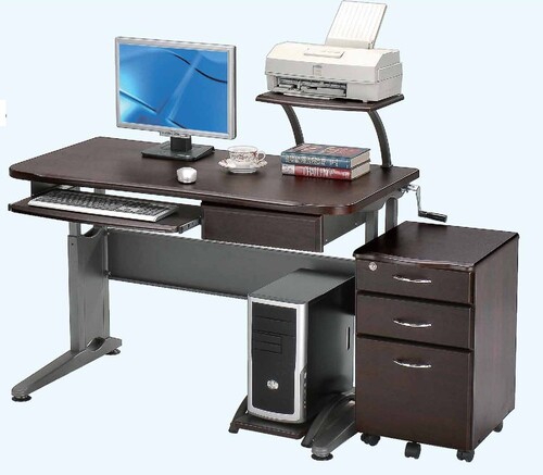 13-16 電腦桌示意圖