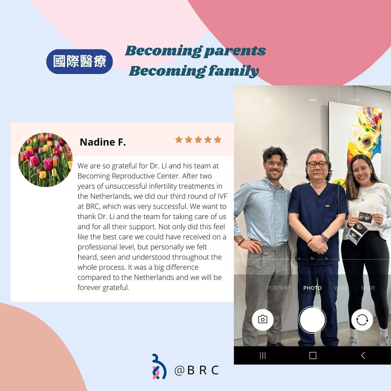 【International Medical Service 】Nadine commented on Google