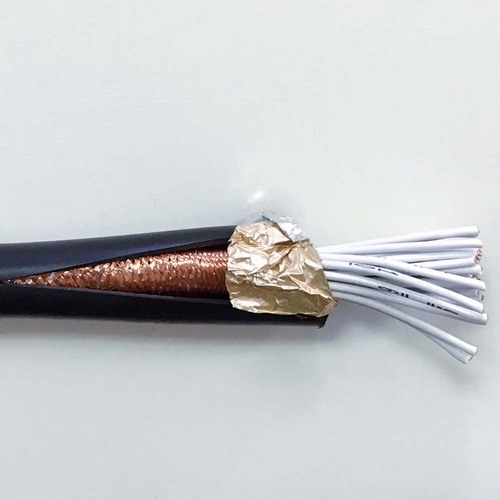 銅網鋁箔遮電纜示意圖