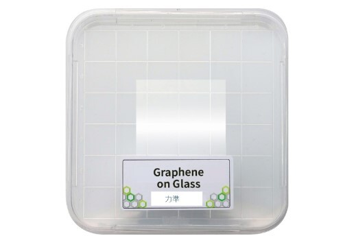 Graphene cvd on glass示意圖