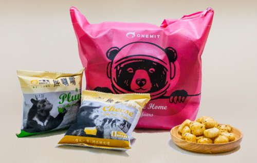 熊唰嘴提袋組示意圖