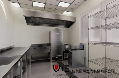 學校中央廚房_3D模擬圖_基隆示意圖