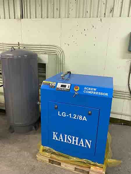 整套空壓機(KAISHAN)儲氣桶360L LG-1.2/8A