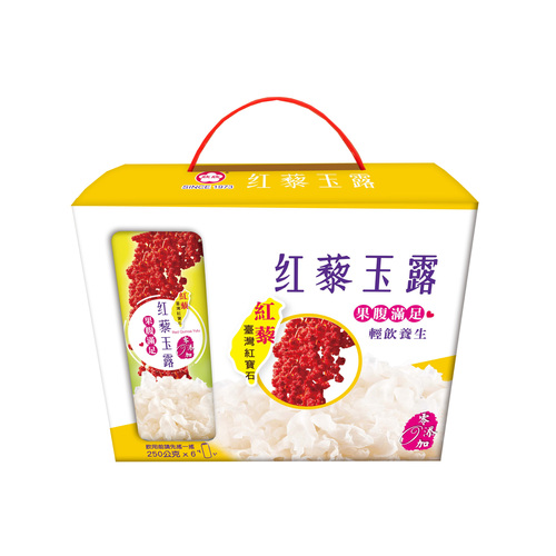 【免運】紅藜玉露禮盒組 6罐x250g/罐示意圖