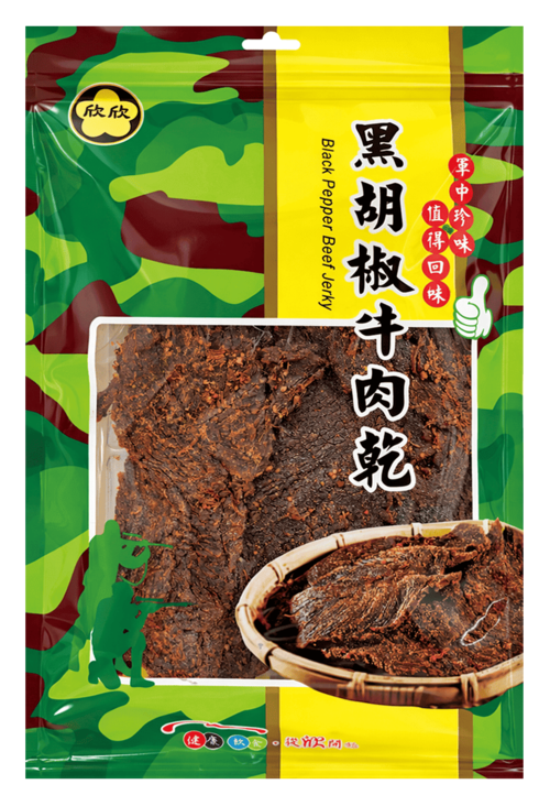 黑胡椒牛肉乾 180公克/包示意圖