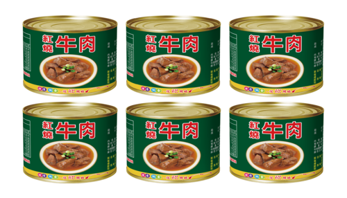 紅燒牛肉（中）6罐x425公克/罐示意圖