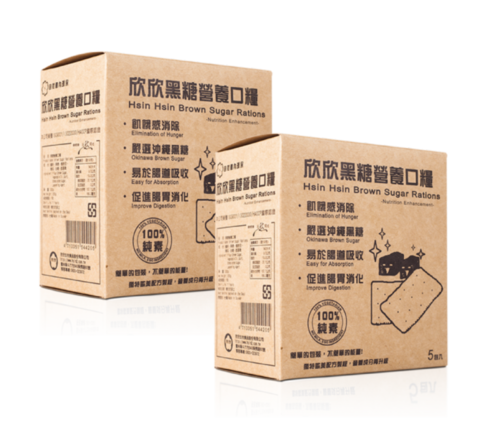 黑糖營養口糧 2盒x160g/盒示意圖