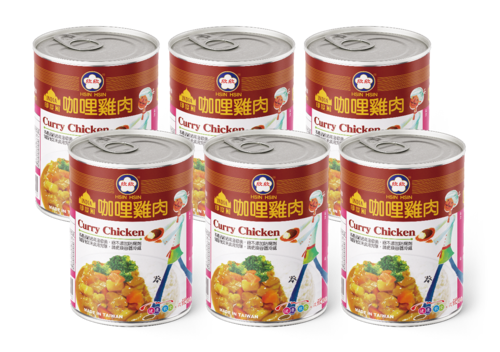 咖哩雞肉  6罐x250g/罐示意圖