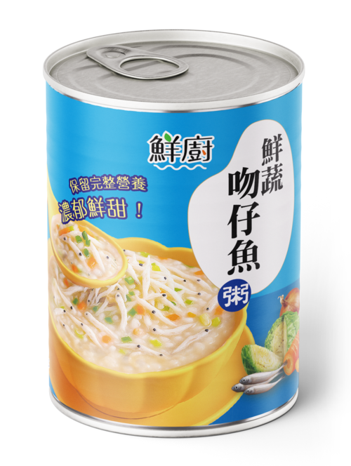鮮蔬吻仔魚粥 250公克/罐示意圖