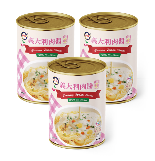 義大利肉醬（白醬） 3罐x1000g/罐示意圖