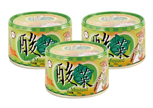 酸菜（原味） 3罐x200g/罐示意圖