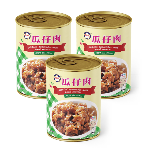 瓜仔肉 3罐x1000g/罐示意圖