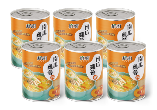 南瓜雞蓉粥 6罐x250公克/罐示意圖