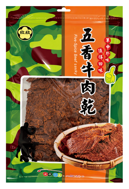 五香牛肉乾 180公克/包示意圖