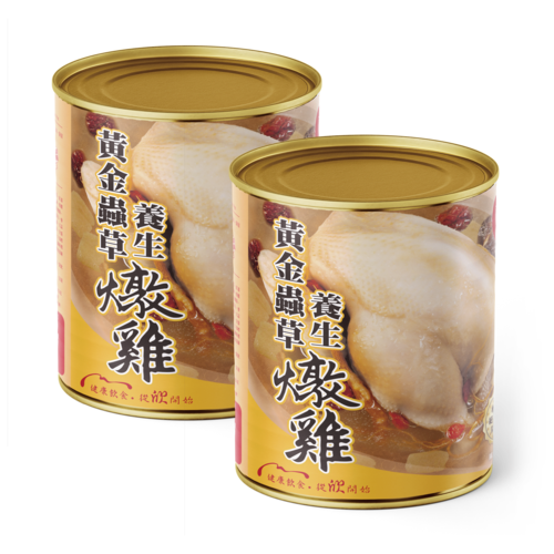 黃金蟲草養生燉雞 2罐x2600g/罐示意圖