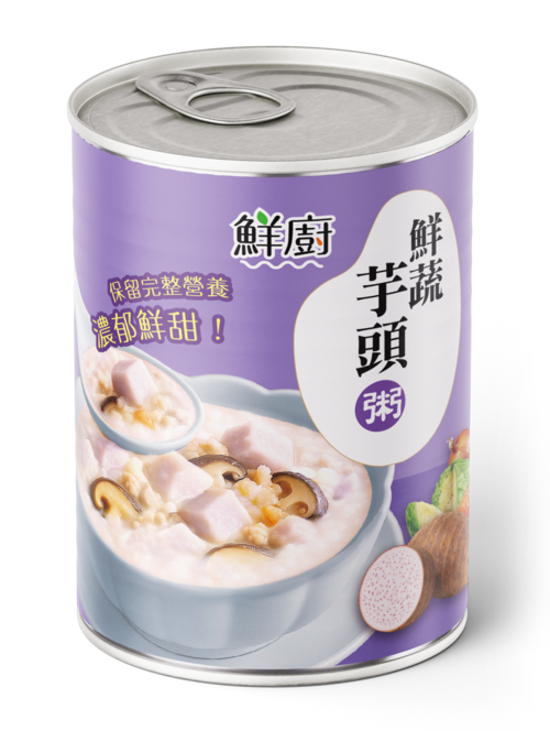 鮮蔬芋頭粥 250公克/罐示意圖