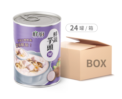 鮮蔬芋頭粥 24罐x250公克/罐示意圖