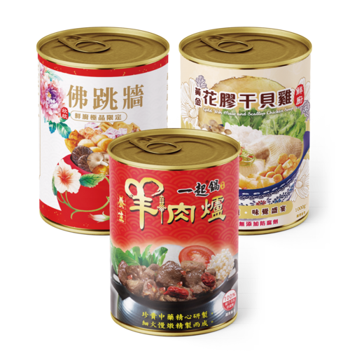 年菜三冠王（中）示意圖