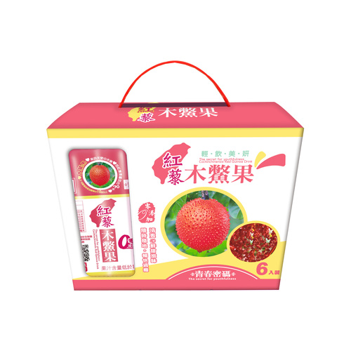 【免運】紅藜木鱉果禮盒組(250gx6罐)示意圖
