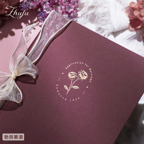 | 結婚書約 |  永生花 (可客製)示意圖
