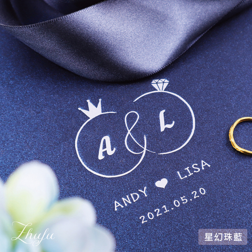 | 結婚書約 |  鑽石戒指 (客製姓名)示意圖