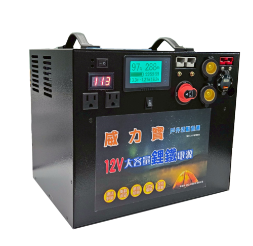 PB-1800W 手提行動電源鋰鐵示意圖