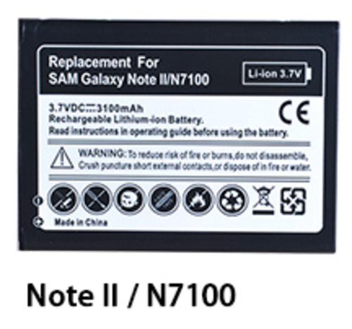 Battery N7100示意圖