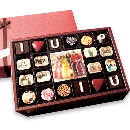巧克力  我愛你限定典藏巧克力禮盒示意圖