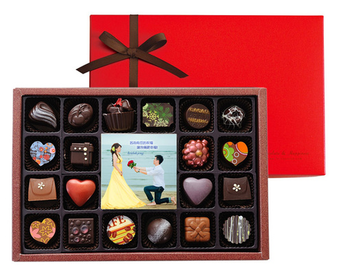 幸福分享巧克力大禮盒示意圖