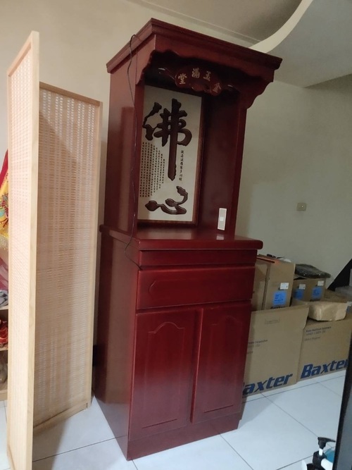 現代款佛櫥2尺2無下桌示意圖