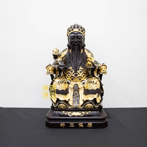 1尺3福德正神-黑檀訂製示意圖