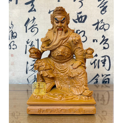 8寸8關公按手樟本N示意圖