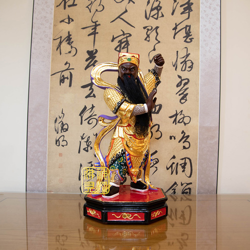 趙元帥南體活眼一尊示意圖