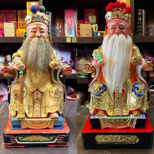 神像整修示意圖