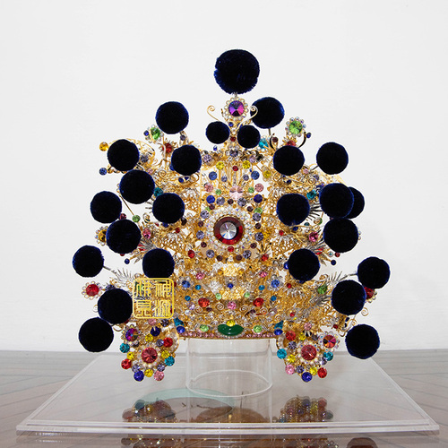 銅帽(特)上帝公帽7寸示意圖