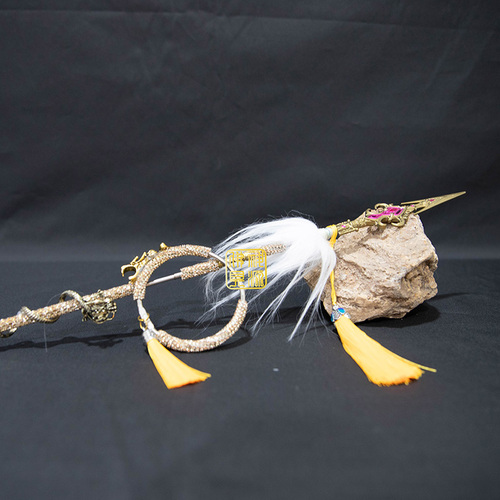 鑽版太子槍圈1尺3用示意圖