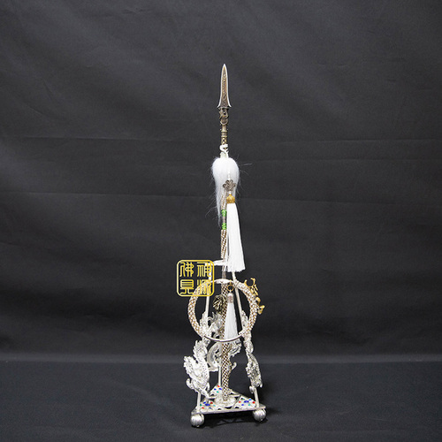 鑽版太子槍圈1尺3用示意圖